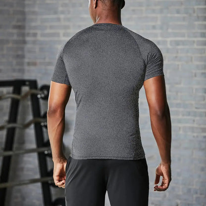 Round Neck Raglan Compression Shirt