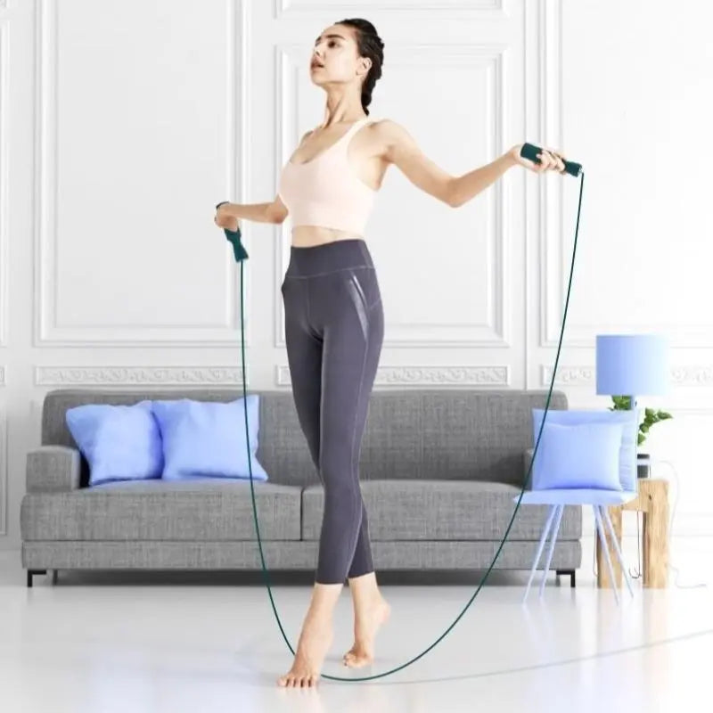 Adjustable Non-Slip Handle Skipping Rope
