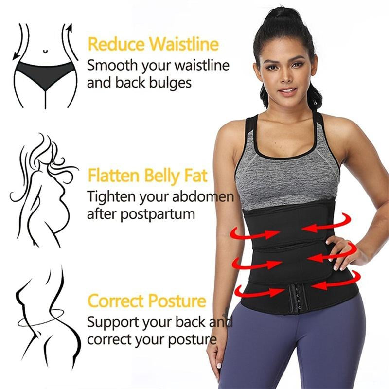 Sauna Waist Trainer Belt