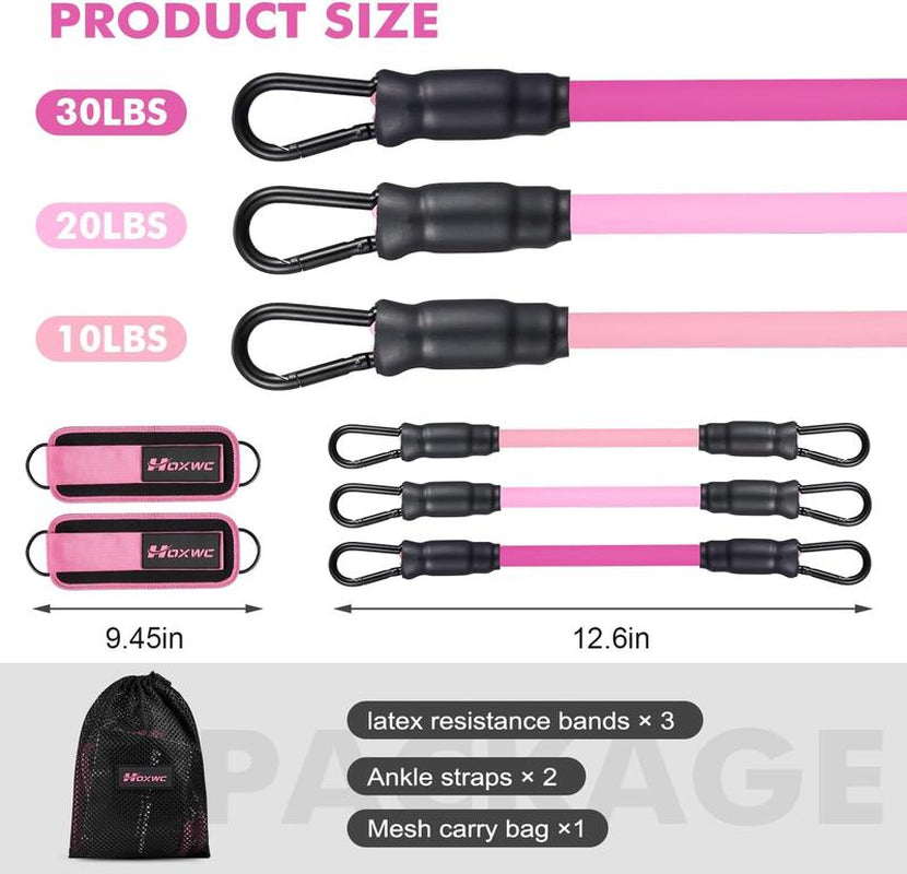 Ankle Resistance Band Set