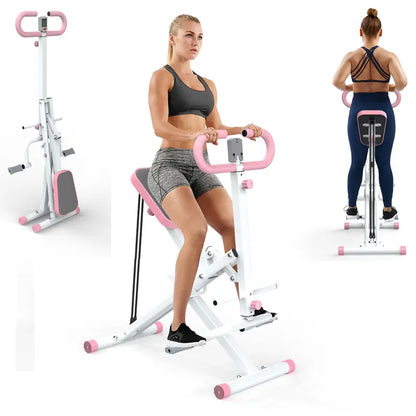 Foldable Squat Rodeo Core Exercise Machine