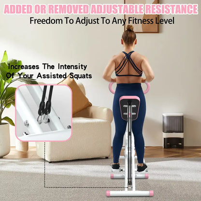 Foldable Squat Rodeo Core Exercise Machine