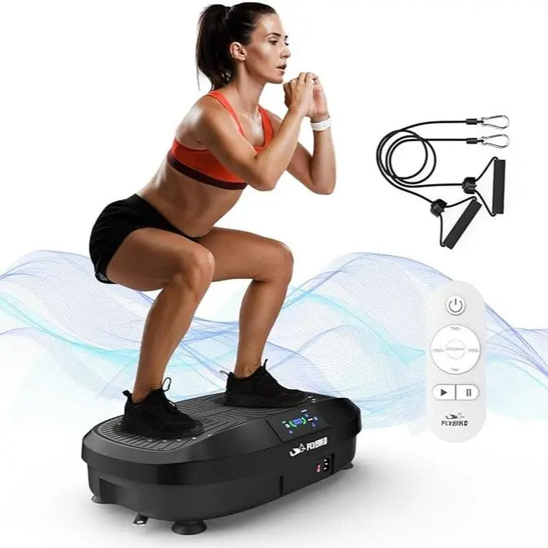 Vibration Plate Exercise Machine with 265LBS Loading Capacity