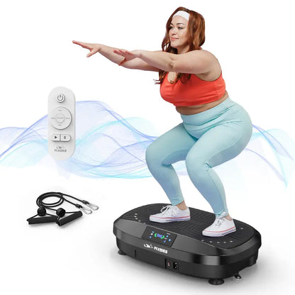 Vibration Plate Exercise Machine with 265LBS Loading Capacity