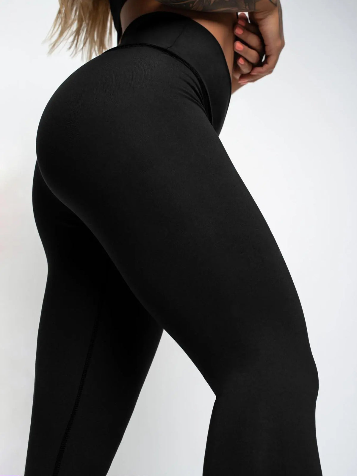 Printed "LOVE" High Waist Tummy Control Fitness Leggings