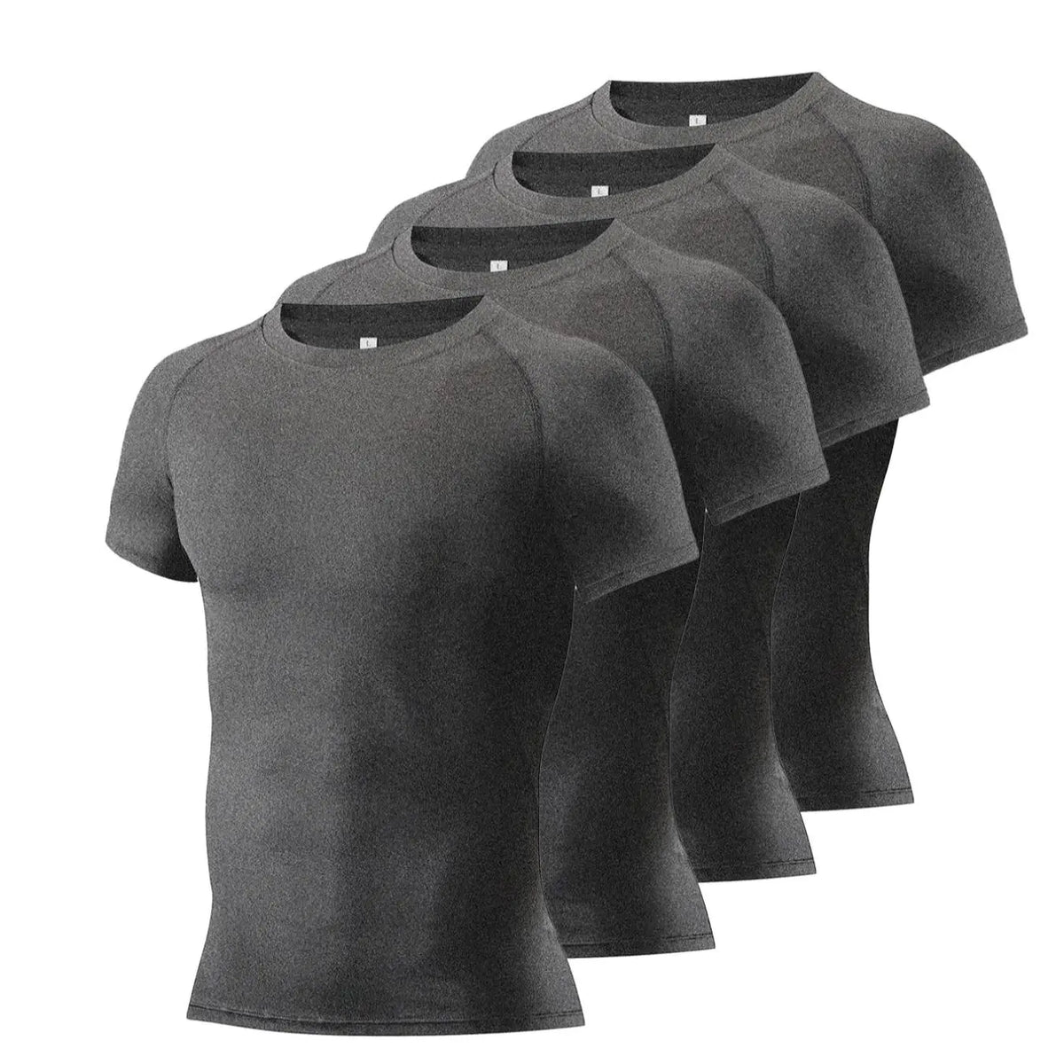 Round Neck Raglan Compression Shirt