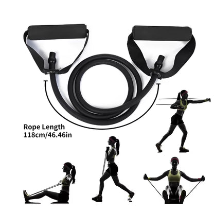 FlexCore™ Resistance Pull Rope – Your Pocket Gym for Full-Body Strength