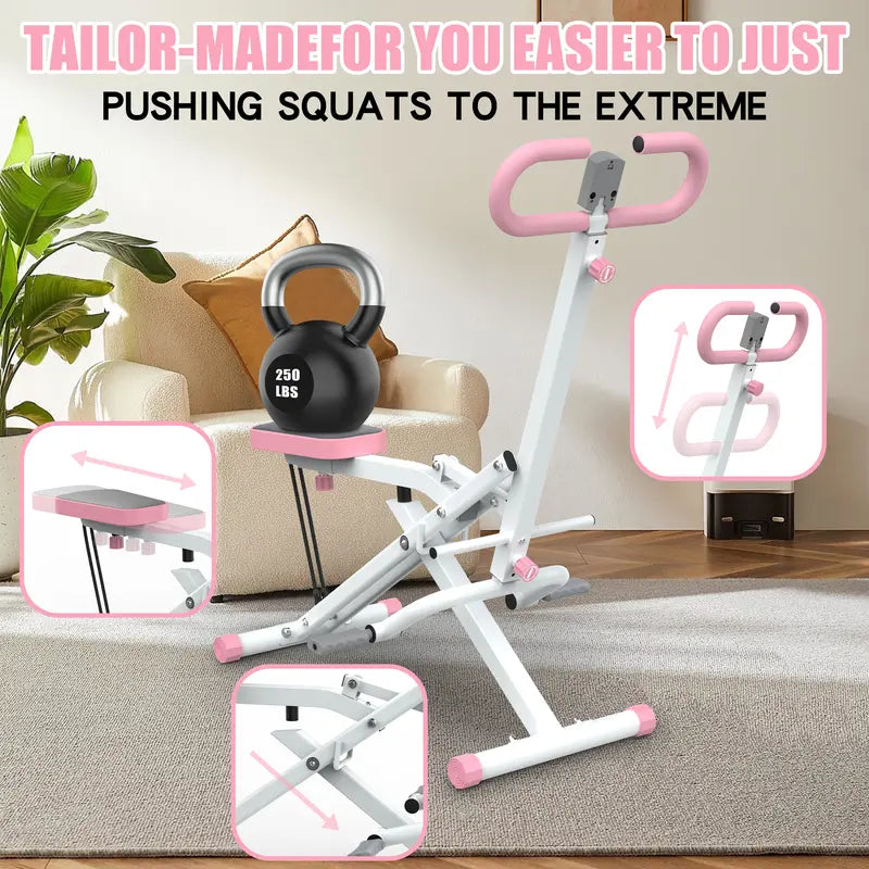 Foldable Squat Rodeo Core Exercise Machine